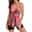 Women's Plus Size Swimwear 2 Piece Swim Dress Boy Leg Swimsuit Open Back Printing Vacation Fashion Trees / Leaves Tropical V Wire Sleeveless Bathing Suits