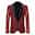 Men's Blazer Cocktail Party Bar Shining Outdoor Pocket Sequin Fall Winter Plain Stylish Warm Ups Shawl Collar Black Silvery Wine Royal Blue Gold Jacket