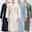 Men's Pajamas Robe Bathrobe Bath Robe Plain Stylish Casual Classic Home Waffle Fabric Comfort Breathable Soft V Neck Long Robe Pocket Spring Summer White Dark Blue