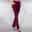 Women‘s Dress Work Casual Pants Trousers Straight Full Length Pocket Stretchy Trousers  Daily Black Wine S M