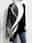 Women's Plus Size Shirt Blouse Basic Butterfly Print Long Sleeve Regular Tops Turtleneck High Neck Casual Silver Black White Yellow Gray Spring Fall