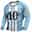 Men's Graphic World Cup 2022 T shirt Tee Long Sleeve T shirt 3D Print Crew Neck Shirt Vintage Fashion Designer Outdoor Casual Daily Blue Spring &  Fall Clothing Apparel S M L XL 2XL 3XL