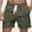 Men's Board Shorts Swim Shorts Swim Trunks Beach Shorts Drawstring with Mesh lining Elastic Waist Plain Breathable Soft Short Casual Daily Holiday Streetwear Hawaiian Black Green Black Micro-elastic