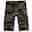 Men's Cargo Shorts Shorts Hiking Shorts Leg Drawstring 6 Pocket Plain Comfort Outdoor Daily Going out Fashion Streetwear Black Army Green