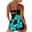 Women's Plus Size Swimwear Tankini 2 Piece Swim Dress Swimsuit 2 Piece Summer Floral Strap Sleeveless Bathing Suits
