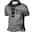 Men's Letter Graphic Prints Vintage Motorcycle Polo Shirt Golf Shirt Short Sleeve Shirt Turndown Outdoor Street Blue Green Khaki Gray Drawstring Print Clothing Apparel Sports Fashion Streetwear