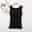 Women's Tank Top Basic Sleeveless Regular Tops Round Neck Casual Black White Orange Dark Gray Gray