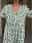 Women's Long Dress Maxi Dress Casual Dress Swing Dress Print Dress Geometry Fashion Modern Outdoor Daily Holiday Print Long Sleeve V Neck Dress Loose Fit Blue Green Summer Spring S M L XL XXL