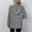 Women's Cardigan Sweater Stylish Casual Soft Solid Color Crochet Hooded Buttons Knitted Hooded Long Sleeve Tunic Knit Daily Holiday Date Black White Fall Winter
