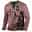 Men's Graphic Templar Cross Soldier T shirt Henley Shirt Tee Long Sleeve 3D Print Designer Basic Classic Outdoor Daily Sports Spring &  Fall Red Purple Brown Green Light Grey Henley Henley T-Shirt