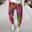 Men's Joggers Trousers Summer Pants Beach Pants Drawstring Elastic Waist Cartoon Graphic Prints Comfort Breathable Sports Outdoor Casual Daily Streetwear Designer Red Purple Micro-elastic