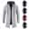 Men's Sweater Cardigan Sweater Sweater Hoodie Zip Sweater Sweater Jacket Ribbed Knit Tunic Knitted Solid Color Hooded Basic Stylish Outdoor Daily Clothing Apparel Winter Fall Black Wine M L XL