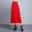 Women's Swing Work Skirts Long Skirt Maxi Skirts Pocket Solid Colored Office / Career WorkWear Fall & Winter Streetwear Basic Casual Black Wine Red