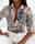Women's Shirt Blouse Vintage Streetwear Casual Buttons Print Long Sleeve Regular Tops Shirt Collar Daily Weekend Black Pink Blue Spring Fall