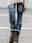 Women's Normal Tights Leggings Fashion Ankle-Length Mid Waist Paisley Cat Flower / Floral Print Tummy Control Butt Lift Comfort Micro-elastic Halloween Daily Black Gray Spring &  Fall Skinny