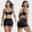 Women's Black Apricot Solid / Plain Color Elastic Waist Hip Lift Up Going out Undergarments Skinny M