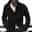 Men's Sweater Cardigan Sweater Sweater Jacket Ribbed Knit Cropped Knitted Lapel Warm Ups Modern Contemporary Daily Wear Going out Clothing Apparel Fall & Winter Black Blue S M L