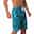 Men's Board Shorts Swim Shorts Swim Trunks Summer Shorts Bermuda shorts Drawstring with Mesh lining Elastic Waist 3D Print Ocean Breathable Quick Dry Knee Length Casual Daily Beach Fashion Streetwear