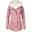 Women's Parka Waterproof Puffer Jacket Thermal Warm Heated Coat Fleece Lined Winter Coat Windproof Outdoor Zip up Hooded Coat Sports Hiking Jacket Purple Pink