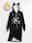 Women's Hoodie Dress Casual Dress Mini Dress Sherpa Fleece Lined Warm Outdoor Going out Weekend Hoodie Pocket Print Cat Loose Fit Black S M L XL XXL