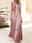 Women's Casual Dress Winter Dress Floral Print Crew Neck Long Dress Maxi Dress Daily Date Long Sleeve Fall Winter