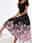 Women's Casual Dress Floral Print Square Neck Midi Dress Vacation Short Sleeve Summer