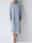 Women's White Dress Linen Dress Shirt Dress Midi Dress Button Pocket Casual Daily Shirt Collar Long Sleeve Summer Spring White Blue Plain