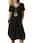 Women's Casual Dress Cotton Linen Dress Stylish Basic Casual Plain Mini Dress Short Sleeve V Neck Pocket Regular Fit Vacation Daily Black Khaki Army Green Summer Spring