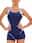 Women's Swimwear One Piece Monokini Swimsuit Backless Tummy Control High Waist Slim Vacation Beach Wear Color Block U Neck Sleeveless Bathing Suits