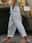 Women's Pants Trousers Casual Daily Long Striped Drawstring Side Pockets Breathability Comfortable Inelastic Weekend White Blue Dark Blue Light Blue Spring & Summer Regular Fit