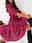 Women's Floral V Neck Midi Dress Long Sleeve Spring Fall