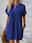 Women's Casual Dress Mini Dress Pocket Casual Crew Neck Short Sleeve White Blue Khaki Color