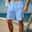 Men's Shorts Linen Shorts Summer Shorts Beach Shorts Straight Leg Plain Breathable Soft Knee Length Casual Daily Holiday Fashion Streetwear White Blue Inelastic