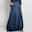 Women's Skirt Long Skirt Fashion Summer Maxi Skirts Solid Colored Pocket Vacation Office / Career Blue Gray Light Blue Summer Denim