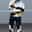 Men's Graphic Geometric 2pcs Hoodies Long Sleeve Long pants 3D Sweatshirt Sets Hooded Streetwear Sportswear Basic Sports & Outdoor Casual Sports Print Black And White Black White