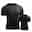 Men's Running T-Shirt Compression Shirt Running Shirt Short Sleeve Base Layer Athletic Summer Spandex Breathable Quick Dry Moisture Wicking Soft Gym Workout Running Active Training Sportswear