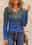 Women's T Shirt Going Out Tops Daily Basic Graphic Regular Tops Long Sleeve V Neck Half Zip Print Quarter Zip Regular Fit Daily Weekend Red Blue Purple Orange Green Fall & Winter