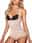 Bodysuit Women's Black color Mesh Elastic Waist Daily Sexy Skinny S Home Outfits