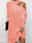 Women's Casual Dress Mini Dress Cold Shoulder Daily Date Fashion Basic Stand Collar Long Sleeve Black White Pink Color