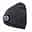 Bluetooth Beanie Hat with Lights Microphones Rechargeable Headlamp Cap Wireless Headphones Gifts for Men Women Dad Teen