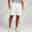 Men's Dress Shorts Zipper Pocket Solid Color Breathable Knee Length Formal Wedding Party Chic & Modern Formal White Navy Blue Micro-elastic