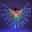 LED Wings Glow Angel Light Up Wings Belly Dance Costumes Wings LED Butterfly Wings for Adults Kids Glowing Light Up Costume Performance Clothing for Carnival