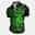 St.Patrick's Day Men's Polo Shirt Golf Shirt Zip Polo Saint Patrick Day St. Patrick's Day Clover Turndown Green Outdoor Street Short Sleeves Zipper Print Clothing Apparel Fashion Designer Casual