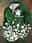 St.Patrick's Day Men's Zip Polo Polo Shirt Golf Shirt Saint Patrick Day St. Patrick's Day Clover Turndown Black White Green Outdoor Street Long Sleeve Zipper Print Clothing Apparel Fashion Streetwear
