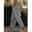Women's Linen Pants Baggy Pants Solid Comfort Ankle-Length Graphic Side Pockets Baggy Comfort Inelastic Casual Daily Black White Grey Summer Spring Fall Regular Fit