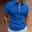 Men's Zip Polo Golf Shirt Casual Vacation Quarter Zip Short Sleeve Fashion Solid Color Plain Classic Summer Regular Fit Black White Wine Navy Blue Royal Blue Green Zip Polo