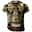 Men's Graphic Animal Tiger T shirt Short Sleeve T shirt 3D Print Crew Neck Shirt Vintage Fashion Designer Outdoor Daily Sports Light Yellow Dark Yellow Yellow Spring & Summer Clothing Apparel S M L