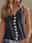 Women's Tank Top Basic Floral Print Sleeveless Regular Tops V Neck Casual Holiday Black White Green