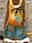 Women's Plus Size Curve Tank Dress Coconut Tree Midi Dress Sleeveless Basic Knit U Neck Fashion Vacation Yellow Khaki Summer XL 2XL 3XL 4XL 5XL