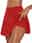 Women's Tennis Skirts Golf Skirts Yoga Shorts 2 in 1 Seamless Sun Protection Lightweight Yoga Fitness Gym Workout Skort Bottoms Solid Color Dark Gray Black White Summer Plus Size Sports Activewear